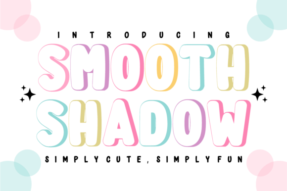 Discovering the Soft Charm of Smooth Shadow Typography