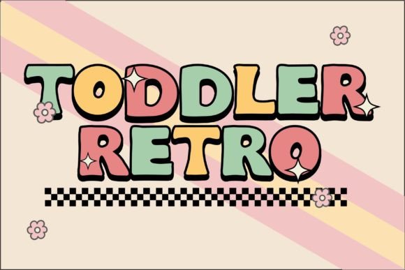 Discovering Toddler Retro Font: A Joyful Typeface for Creative Projects