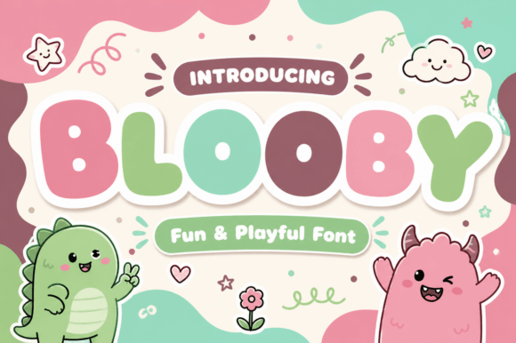Why Blooby is the Go-To Font for Playful, Bold Design